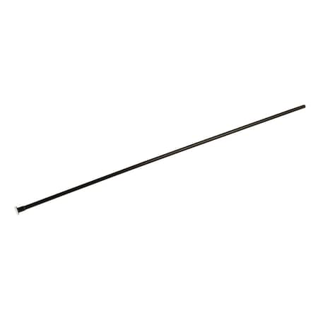 Showerscape Complement 30" X 3/8" Diameter Flat Closet Supply, Black CF38300MB